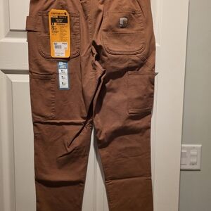 Carhartt Tan Utility Pants Women's
